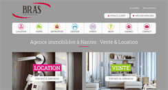 Desktop Screenshot of bras-immobilier.fr